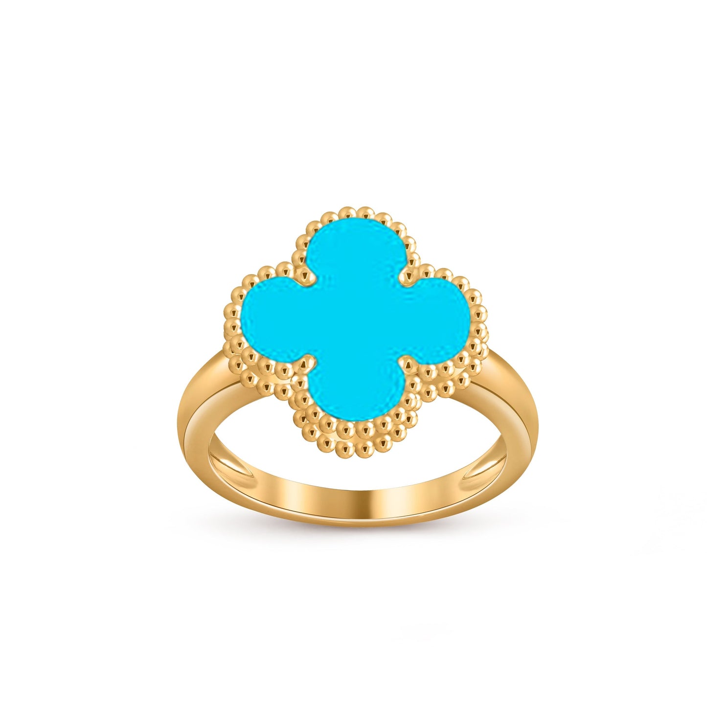 [Saipan]LUCKY CLOVER VINTAGE GOLD RING COLLECTION