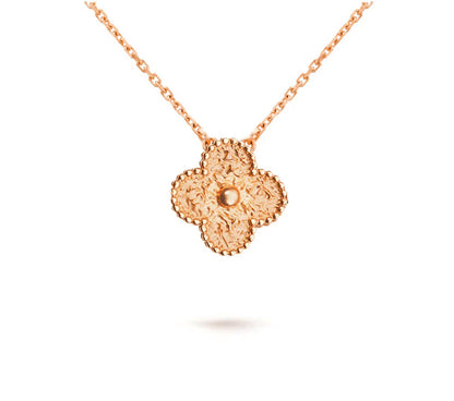 [Saipan]15MM CLOVER FLOWER PENDANT NECKLACE COLLECTION