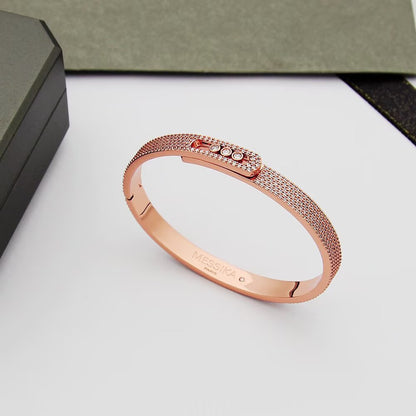 [Saipan]MOVE NOA FULL-PAVÉ DIAMOND BANGLE BRACELET