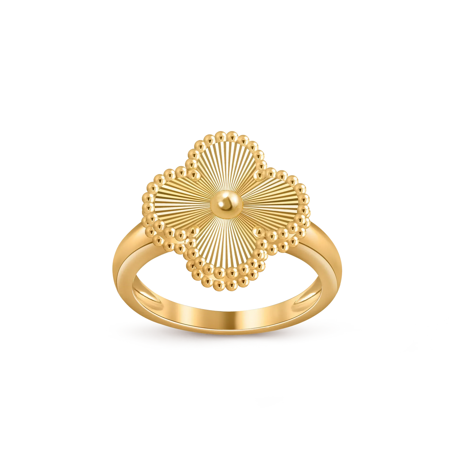 [Saipan]LUCKY CLOVER VINTAGE GOLD RING COLLECTION