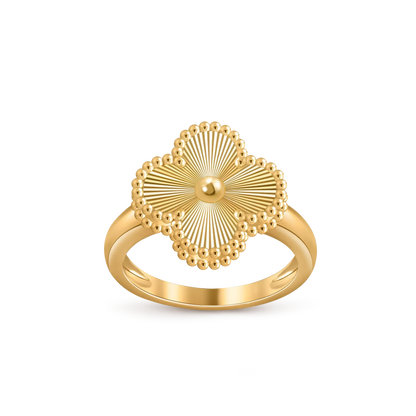 [Saipan]LUCKY CLOVER VINTAGE GOLD RING COLLECTION