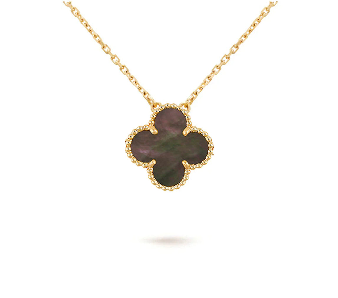 [Saipan]15MM CLOVER FLOWER PENDANT NECKLACE COLLECTION