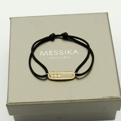 [Saipan]CARE(S) PAVÉ CORD BRACELET