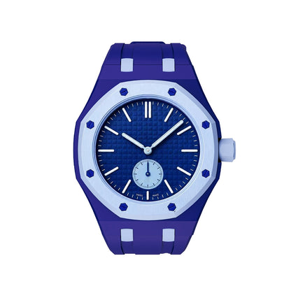 [Saipan]OAK POP EXCLUSIVE DARK BLUE AND LIGHT BLUE SILICONE STRAP