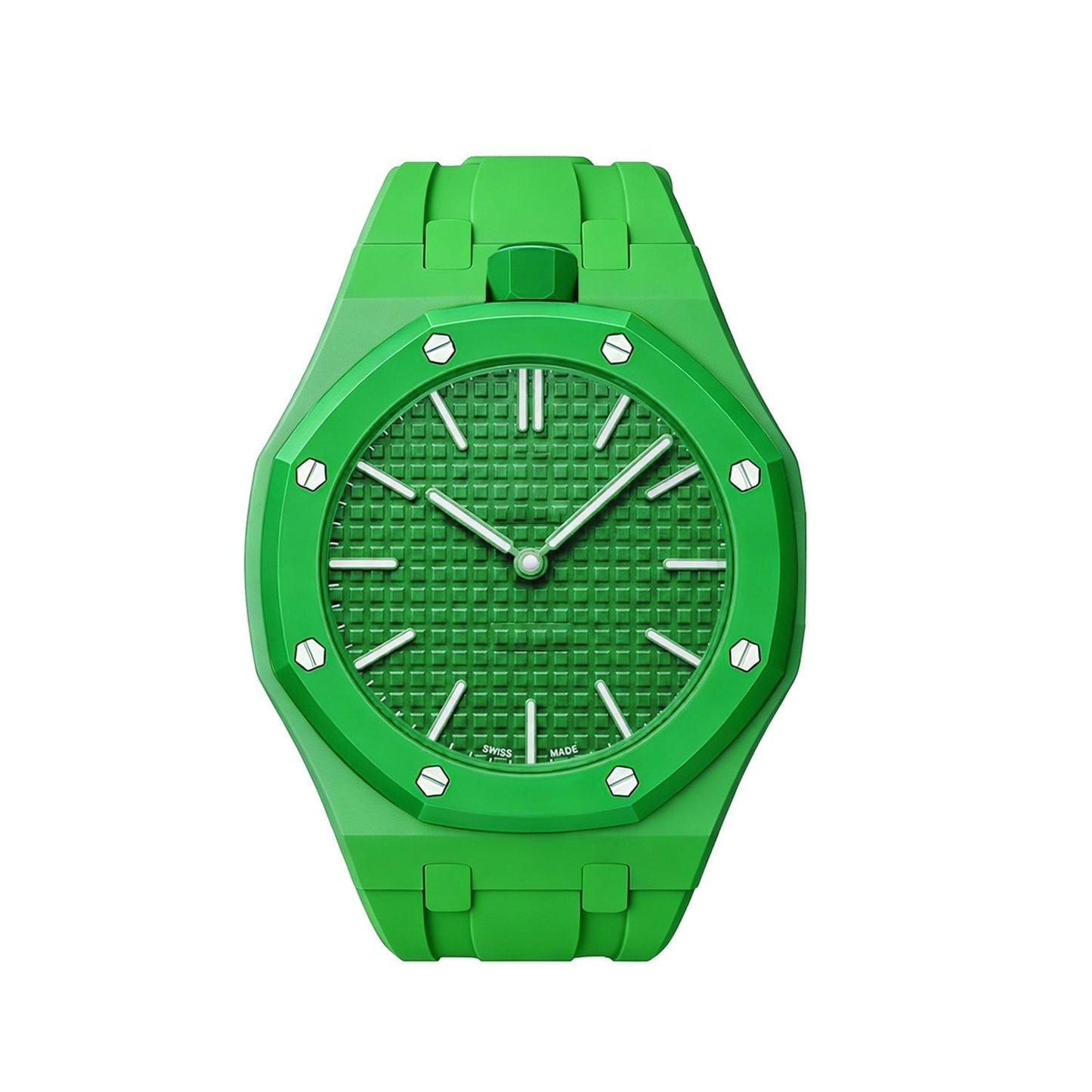 [Saipan]OAK POP EXCLUSIVE GREEN SILICONE STRAP