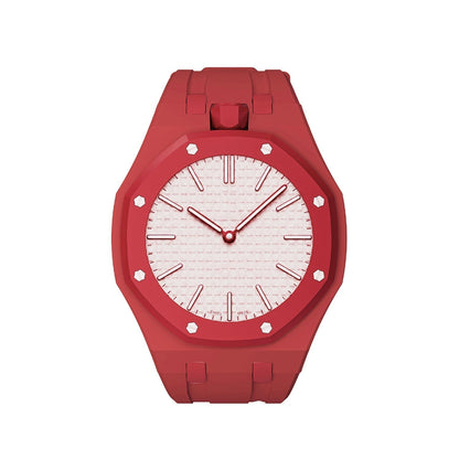 [Saipan]OAK POP EXCLUSIVE RED SILICONE STRAP