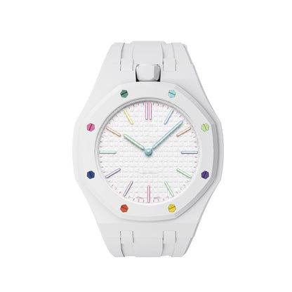 [Saipan]OAK POP EXCLUSIVE  WHITE SILICONE STRAP