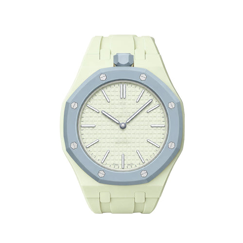 [Saipan]OAK POP EXCLUSIVE CREAMY YELLOW SILICONE STRAP