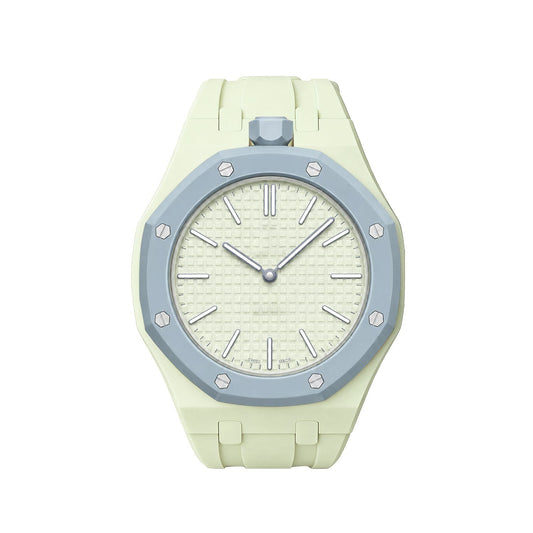 [Saipan]OAK POP EXCLUSIVE CREAMY YELLOW SILICONE STRAP