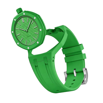 [Saipan]OAK POP EXCLUSIVE GREEN SILICONE STRAP