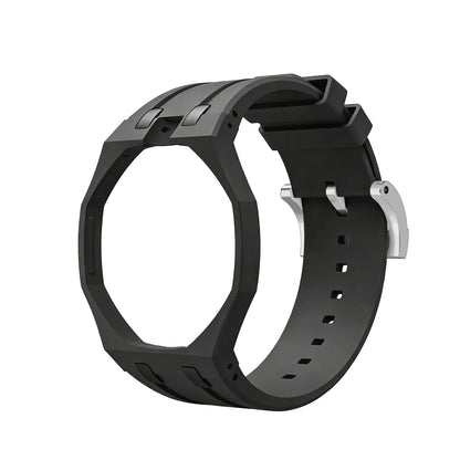 [Saipan]OAK POP EXCLUSIVE BLACK SILICONE STRAP