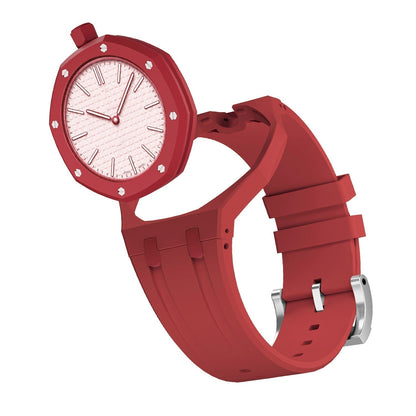 [Saipan]OAK POP EXCLUSIVE RED SILICONE STRAP