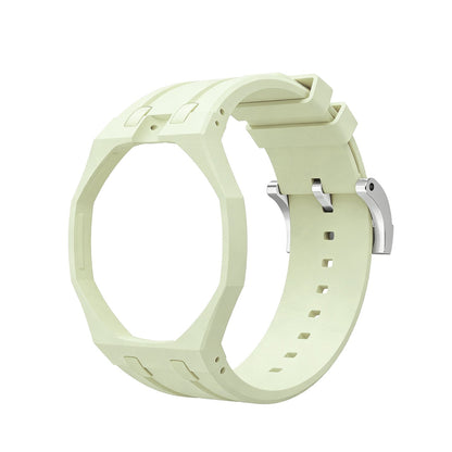[Saipan]OAK POP EXCLUSIVE CREAMY YELLOW SILICONE STRAP