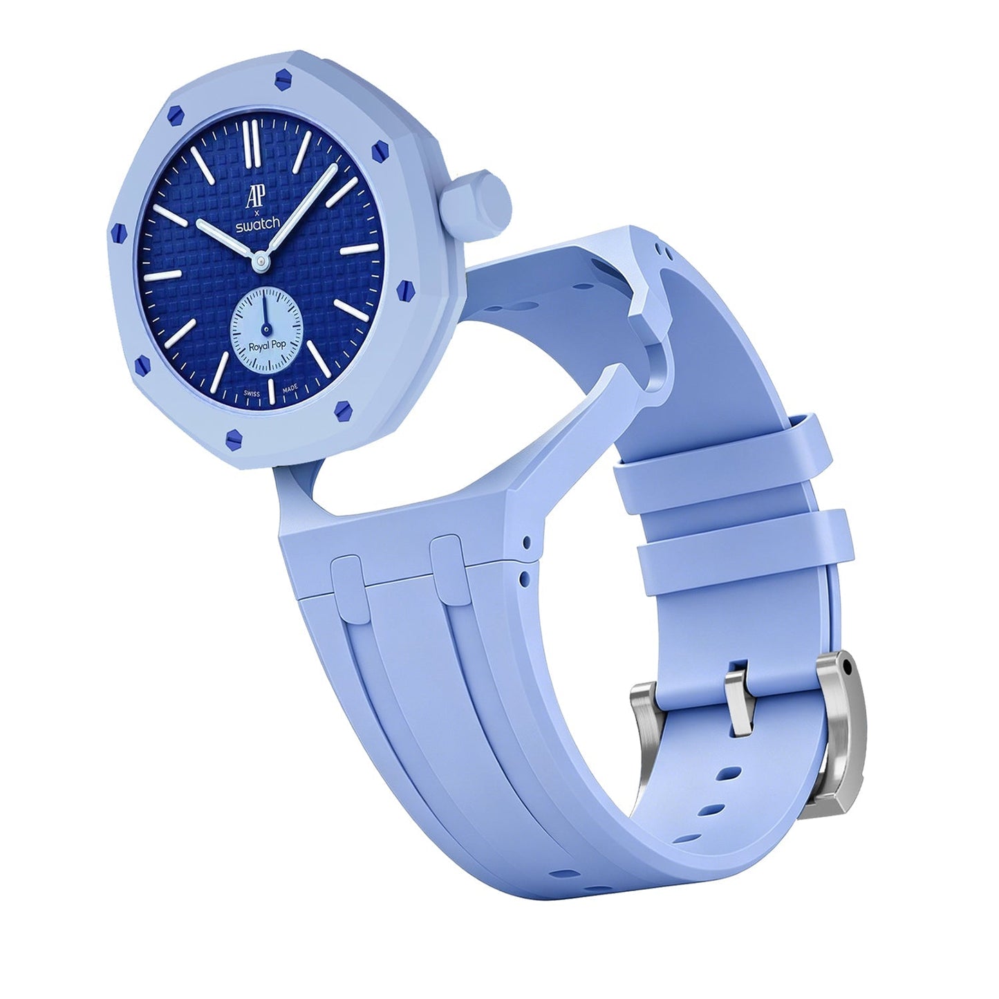 [Saipan]OAK POP EXCLUSIVE LIGHT BLUE SILICONE STRAP