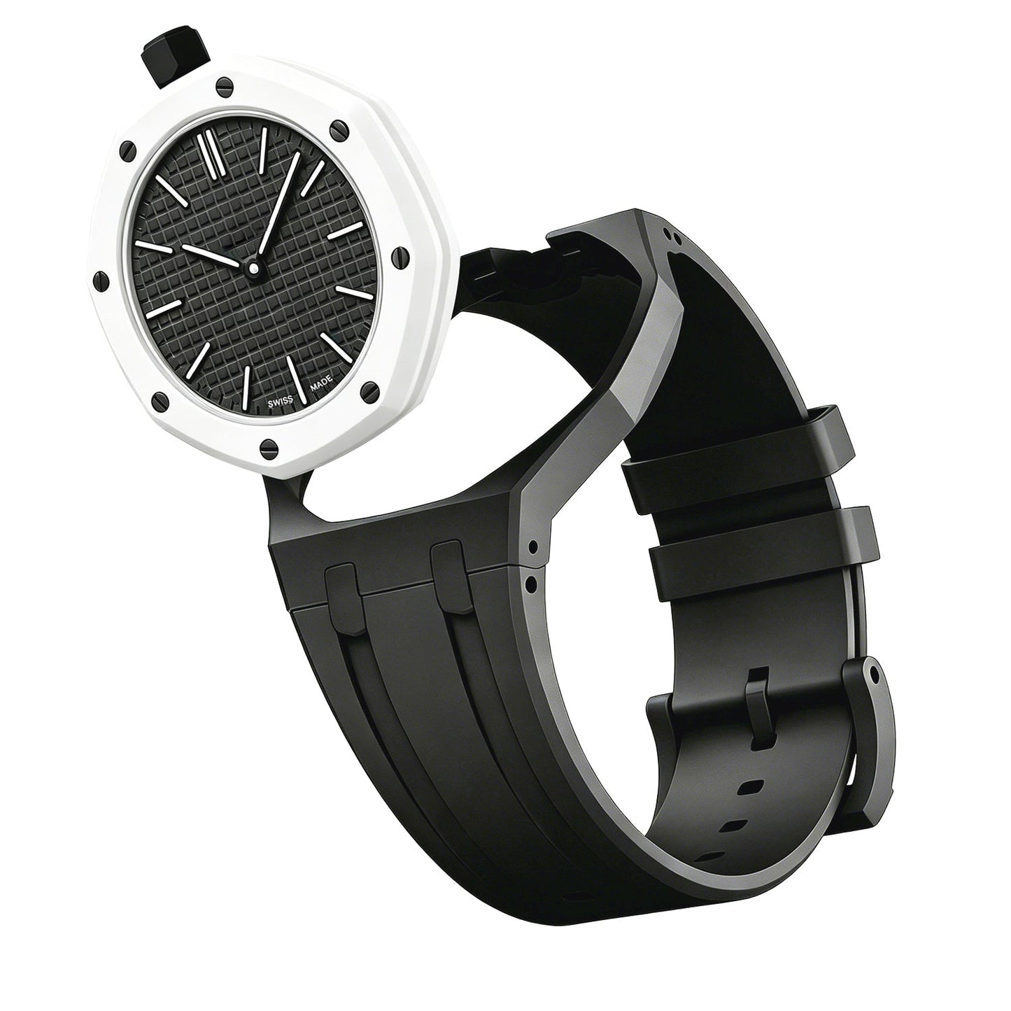 [Saipan]OAK POP EXCLUSIVE BLACK SILICONE STRAP