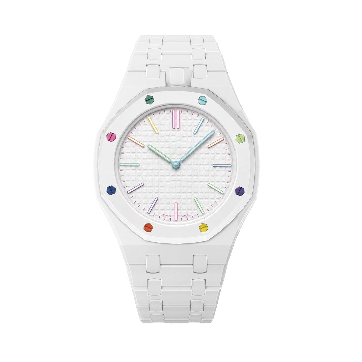 [Saipan]OAK POP EXCLUSIVE WHITE BIOCERAMIC STRAP