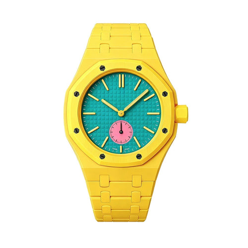 [Saipan]OAK POP EXCLUSIVE YELLOW BIOCERAMIC STRAP