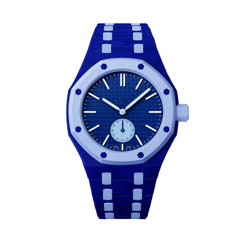 [Saipan]OAK POP EXCLUSIVE DARK BLUE AND LIGHT BLUE BIOCERAMIC STRAP