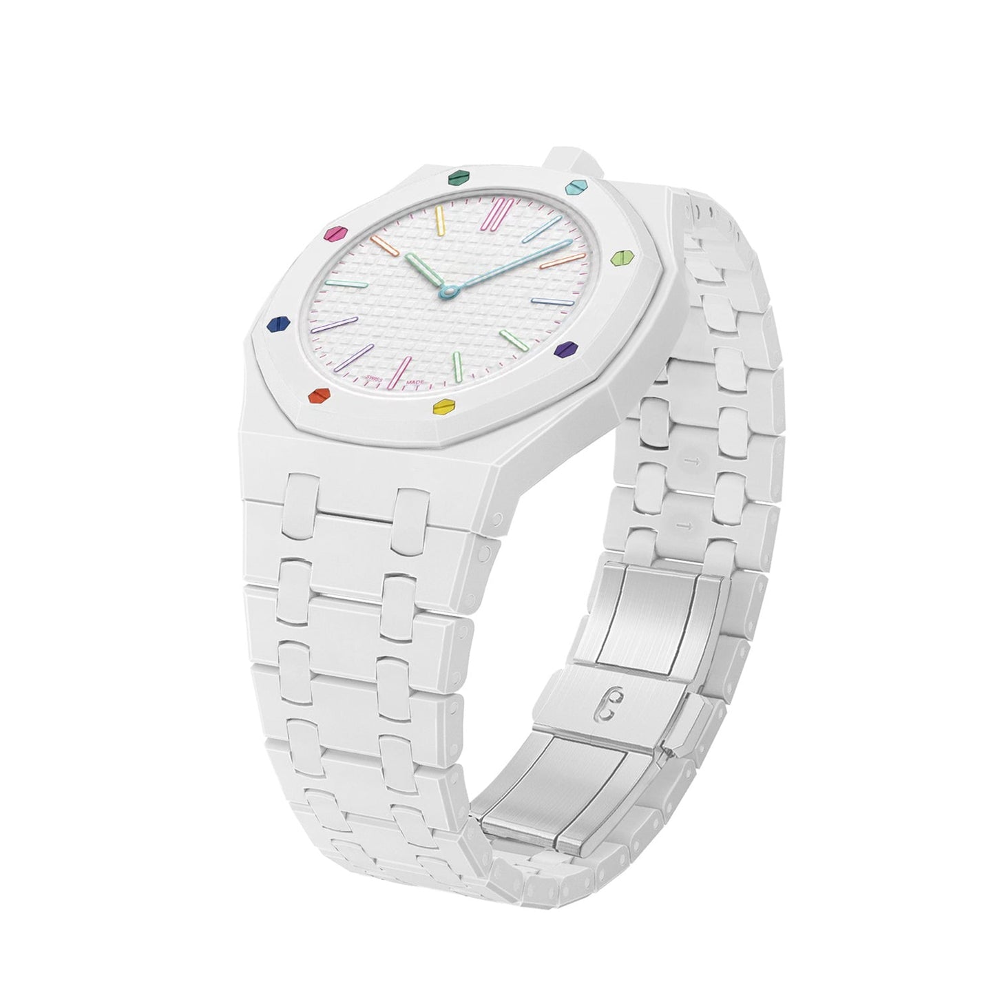 [Saipan]OAK POP EXCLUSIVE WHITE BIOCERAMIC STRAP