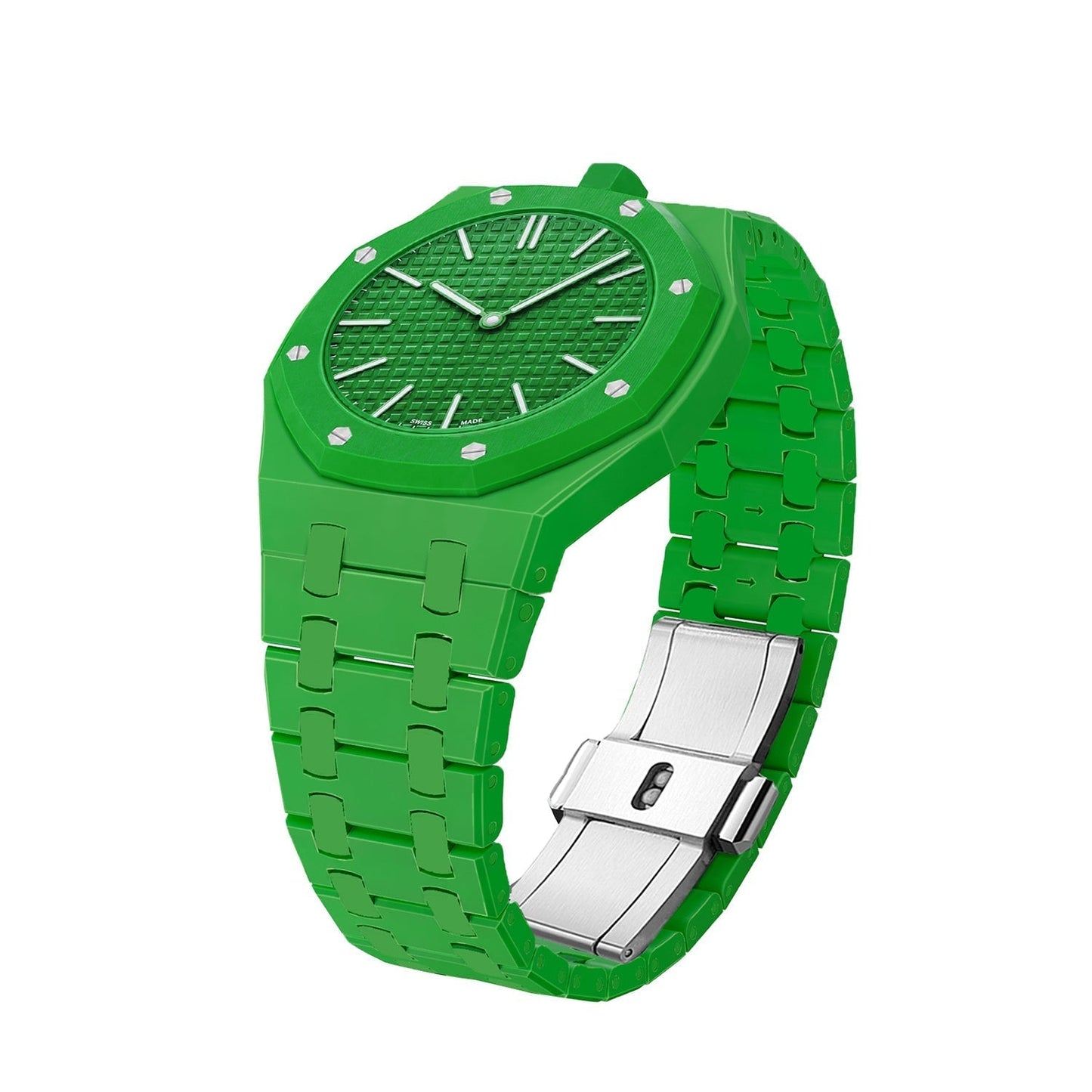 [Saipan]OAK POP EXCLUSIVE GREEN  BIOCERAMIC STRAP