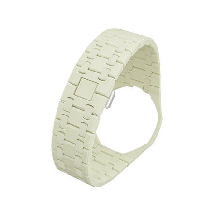 [Saipan]OAK POP EXCLUSIVE CREAMY YELLOW BIOCERAMIC STRAP