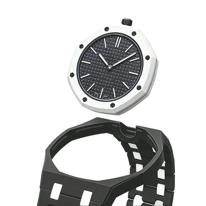 [Saipan]OAK POP EXCLUSIVE BLACK AND WHITE BIOCERAMIC STRAP