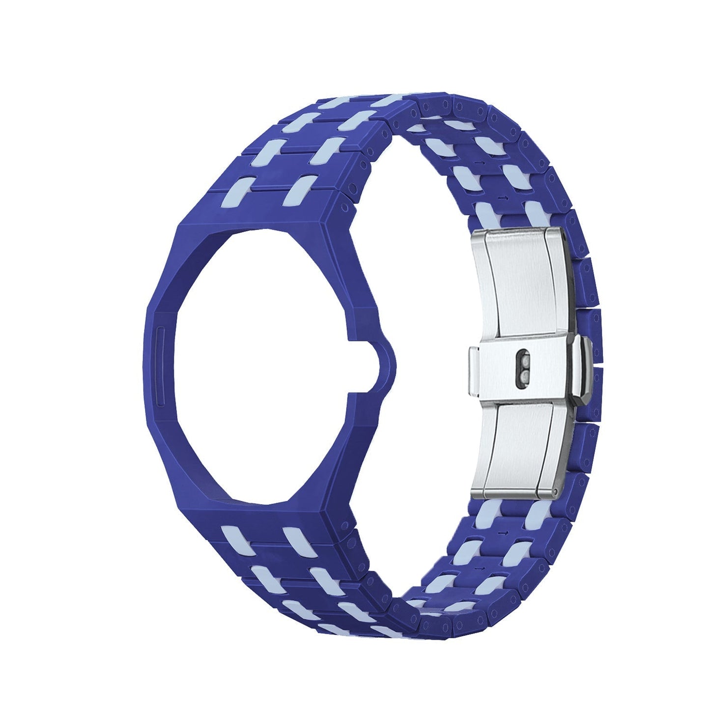[Saipan]OAK POP EXCLUSIVE DARK BLUE AND LIGHT BLUE BIOCERAMIC STRAP