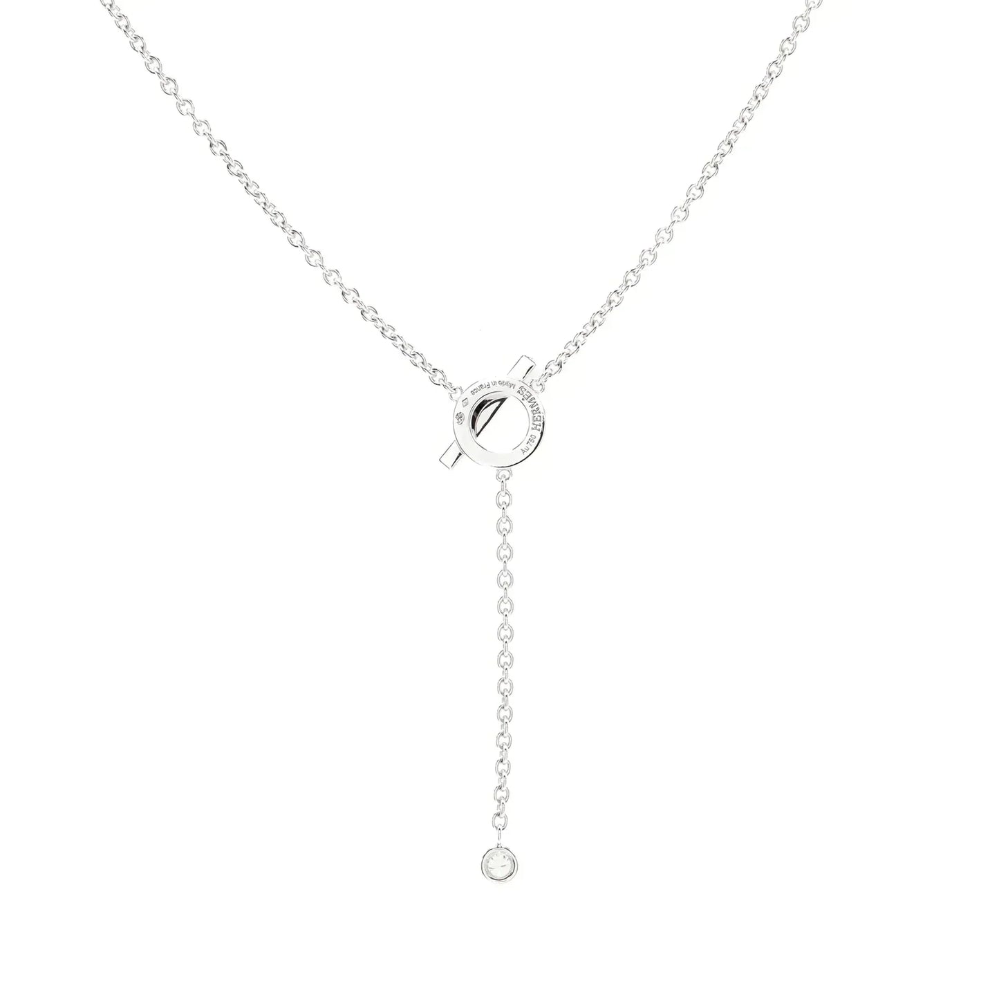 [Saipan]FINESSE SILVER DIAMOND NECKLACE