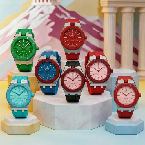 [Saipan]ROYAL OAK POP EXCLUSIVE STEEL CASE & SILICONE STRAP