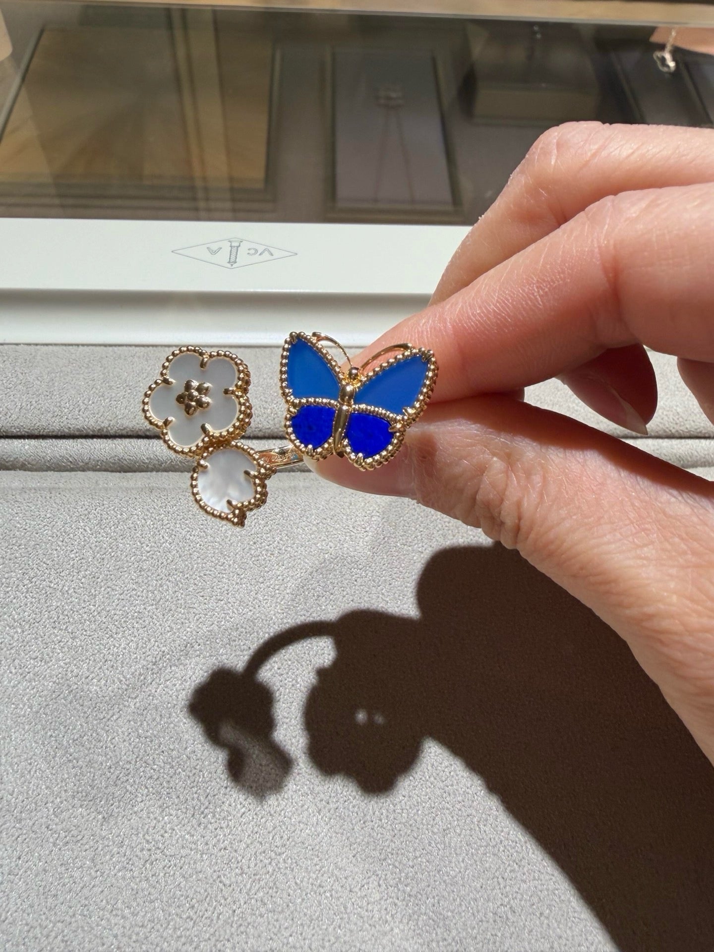 [Saipan]SPRING BUTTERFLY OPEN RING