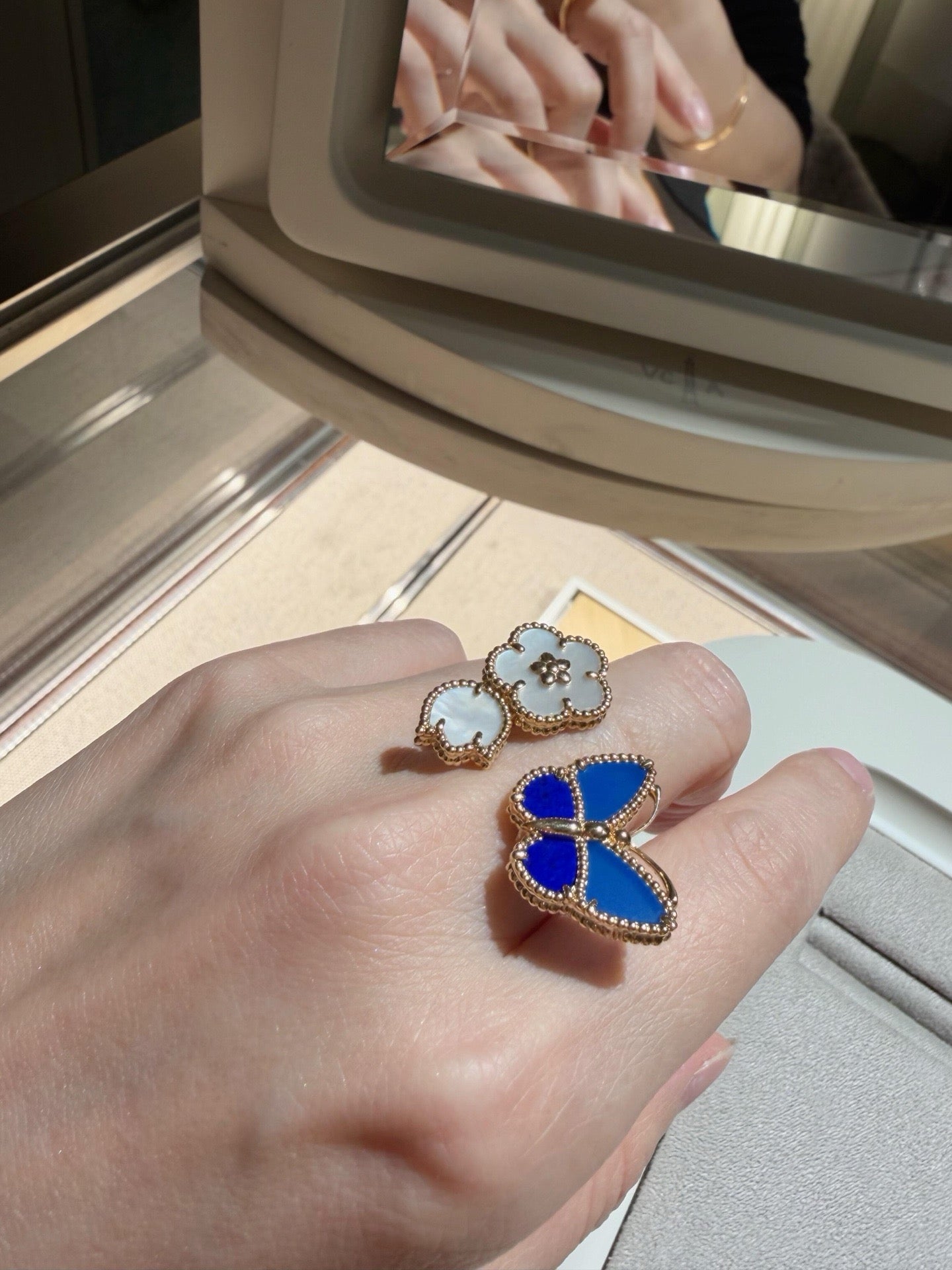 [Saipan]SPRING BUTTERFLY OPEN RING