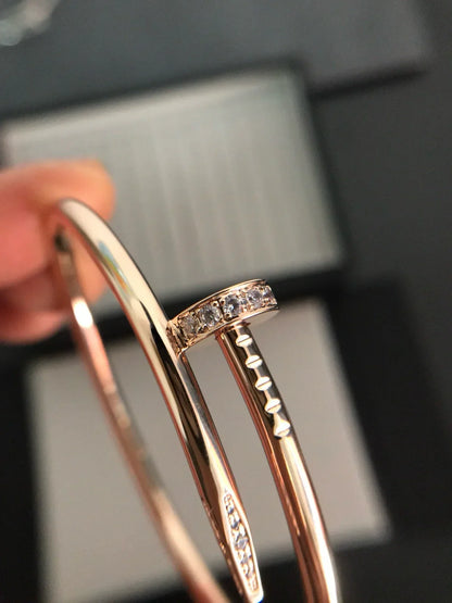 [Saipan]JUSTE UN CLOU 3.5MM CLASSIC DIAMOND BANGLE