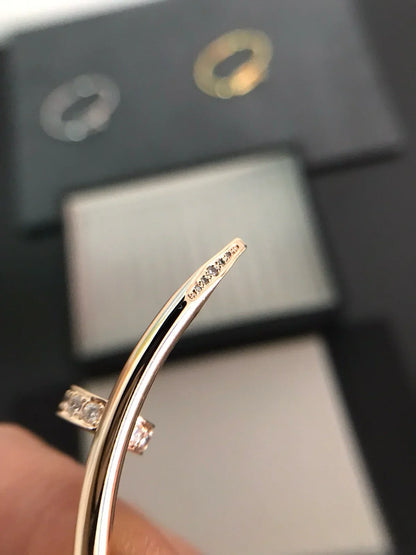 [Saipan]JUSTE UN CLOU 3.5MM CLASSIC DIAMOND BANGLE