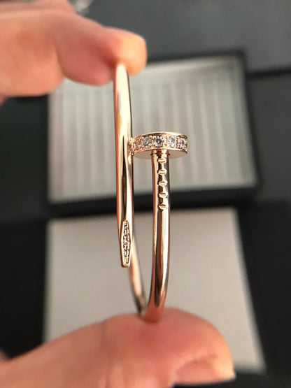 [Saipan]JUSTE UN CLOU 3.5MM CLASSIC DIAMOND BANGLE