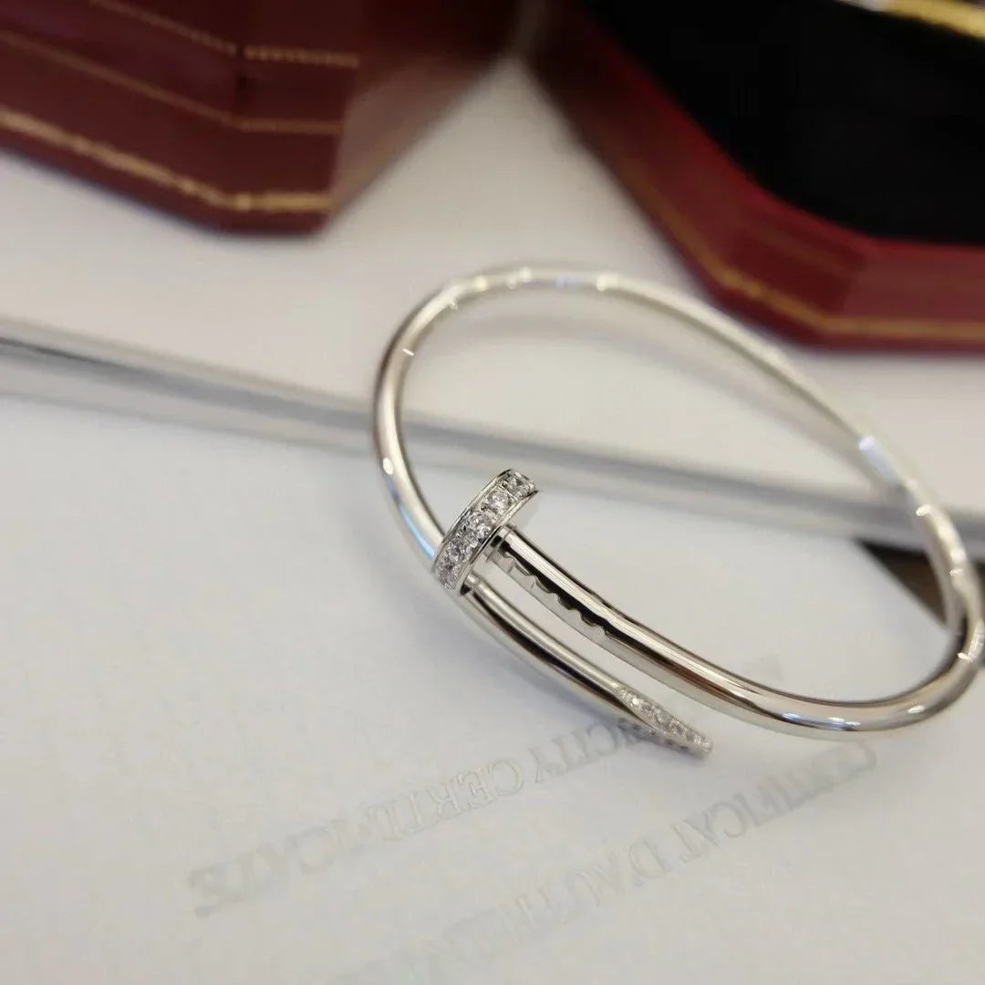 [Saipan]JUSTE UN CLOU 3.5MM CLASSIC DIAMOND BANGLE