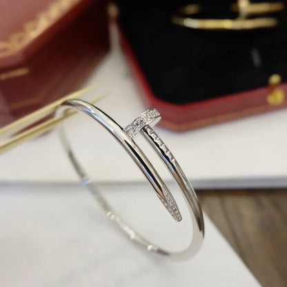[Saipan]JUSTE UN CLOU 3.5MM CLASSIC DIAMOND BANGLE