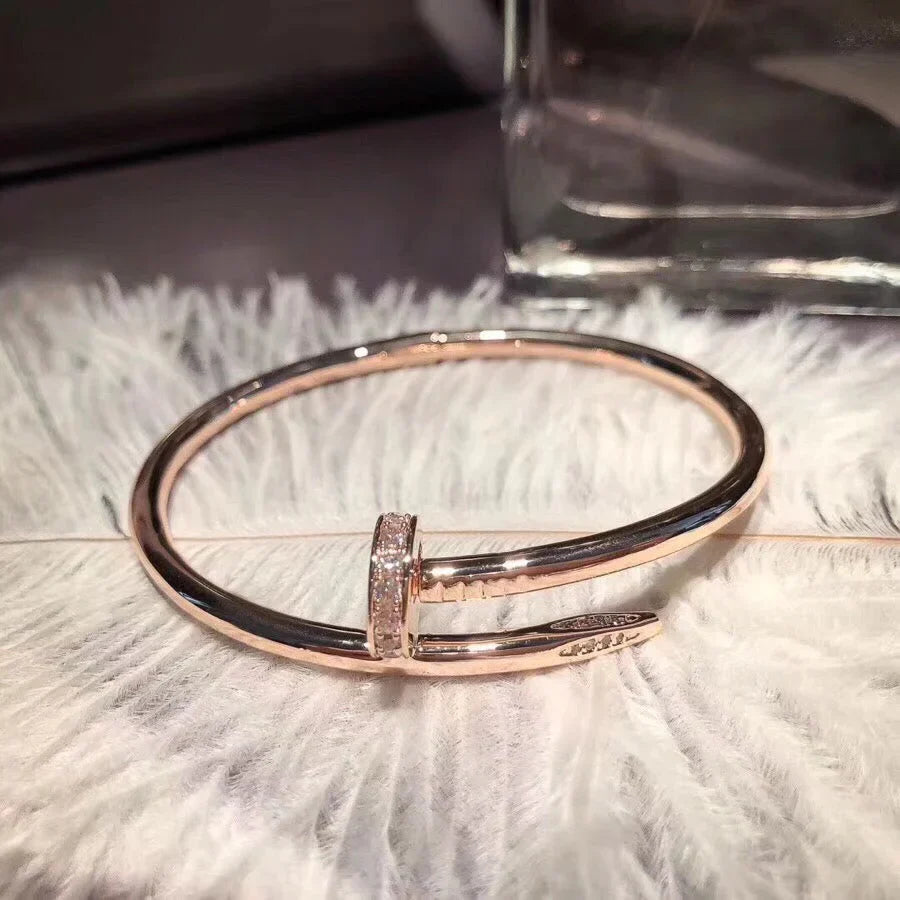[Saipan]JUSTE UN CLOU 3.5MM CLASSIC DIAMOND BANGLE