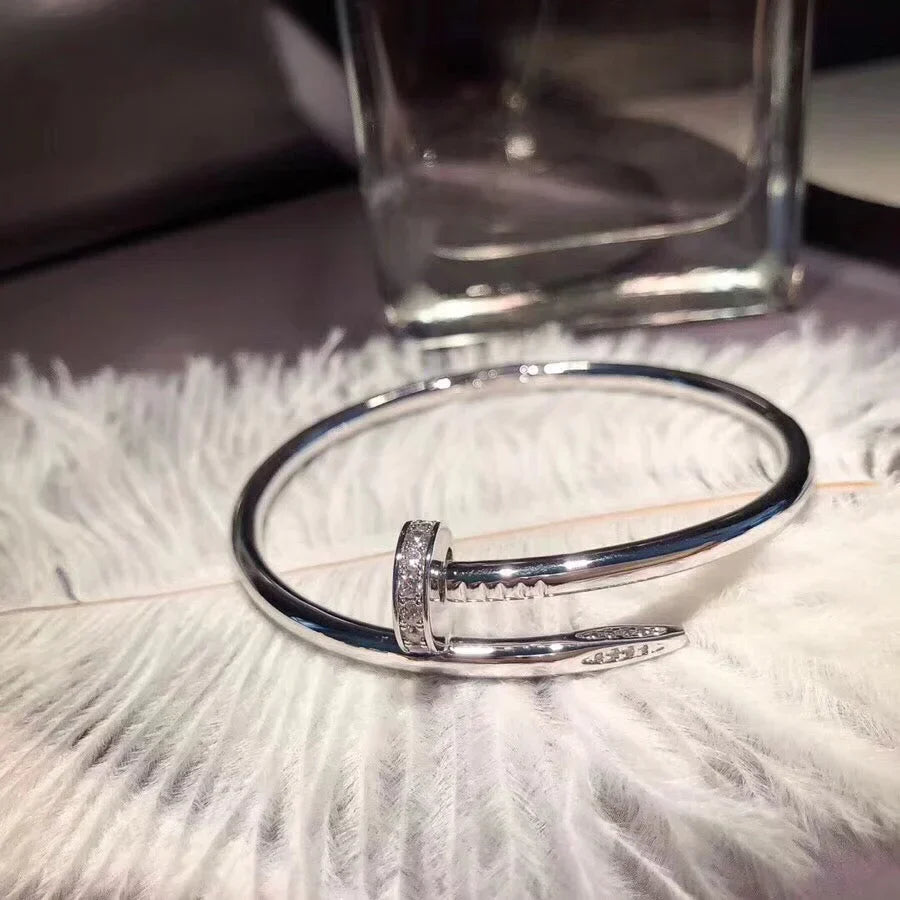 [Saipan]JUSTE UN CLOU 3.5MM CLASSIC DIAMOND BANGLE