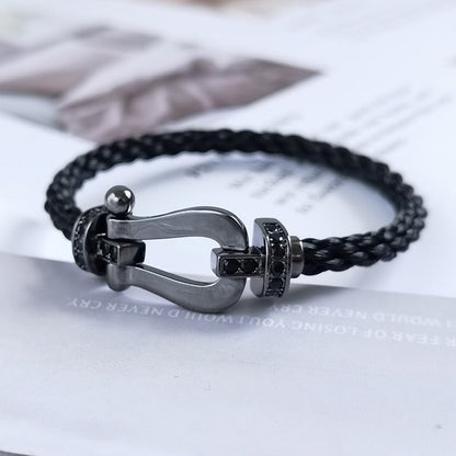 [Saipan]FORCE LARGE SERIES BLACK SAMURAI BRACELET