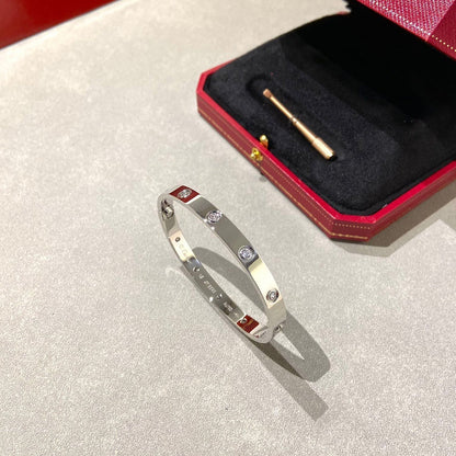 [Saipan]CLASSIC 6.1MM LOVE BANGLE - 10-DIAMOND