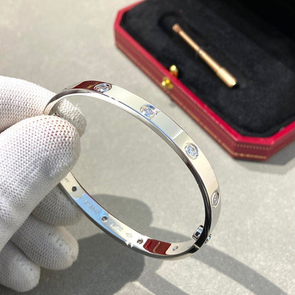 [Saipan]CLASSIC 6.1MM LOVE BANGLE - 10-DIAMOND