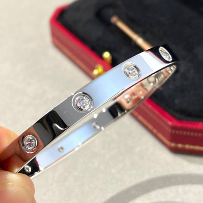 [Saipan]CLASSIC 6.1MM LOVE BANGLE - 10-DIAMOND