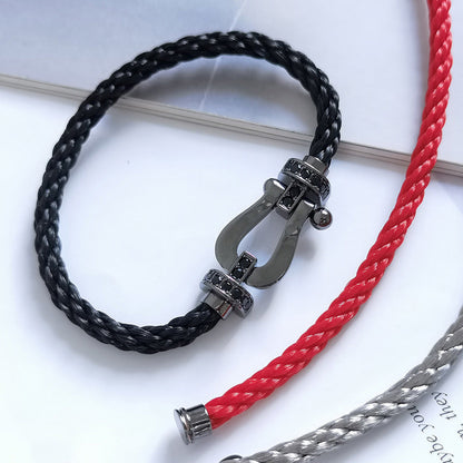 [Saipan]FORCE LARGE SERIES BLACK SAMURAI BRACELET