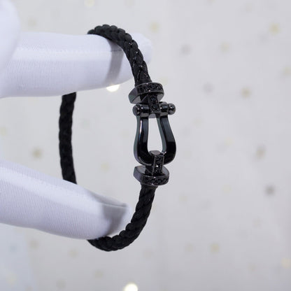 [Saipan]FORCE LARGE SERIES BLACK SAMURAI BRACELET