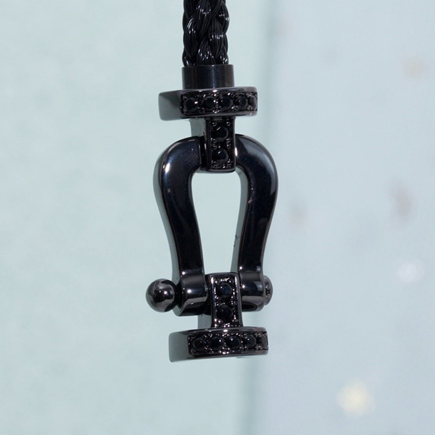 [Saipan]FORCE LARGE SERIES BLACK SAMURAI BRACELET