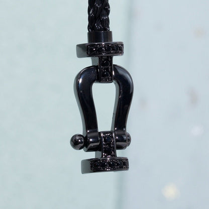 [Saipan]FORCE LARGE SERIES BLACK SAMURAI BRACELET