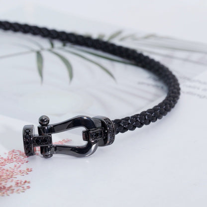 [Saipan]FORCE LARGE SERIES BLACK SAMURAI BRACELET