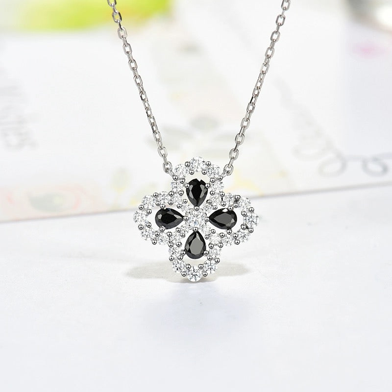 [Saipan]LOOP NECKLACE FULL MOTIF DIAMOND 16MM MULTIPLE COLORS