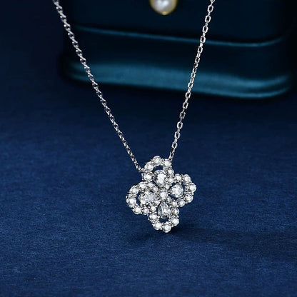 [Saipan]LOOP NECKLACE FULL MOTIF DIAMOND 16MM MULTIPLE COLORS