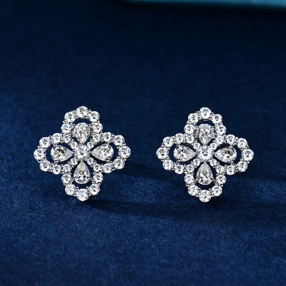 [Saipan]LOOP EARRINGS FULL MOTIF DIAMOND 16MM